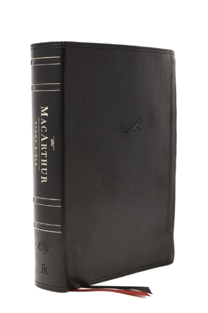 ESV, MacArthur Study Bible, 2nd Edition, Leathersoft, Black : Unleashing God's Truth One Verse at a Time - 9780785235514
