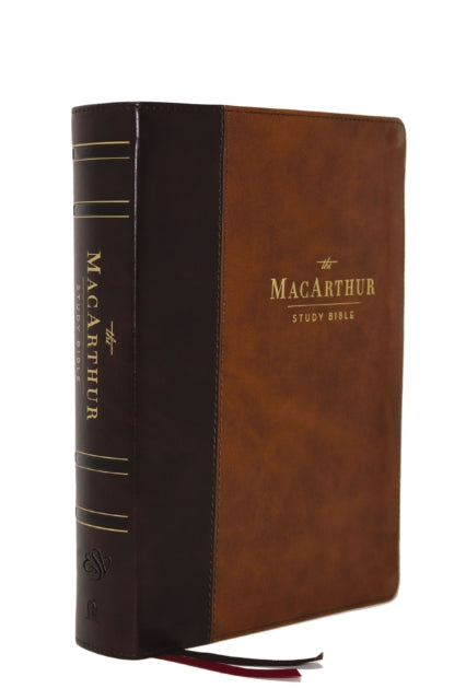 ESV, MacArthur Study Bible, 2nd Edition, Leathersoft, Brown : Unleashing God's Truth One Verse at a Time - 9780785235521