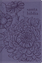 NBLA, Santa Biblia, Edicion versificada, Tamano bolsillo, Leathersoft, Morado, Con cierre,  Palabras de Jesus en rojo, Comfort Print - 9780829774351