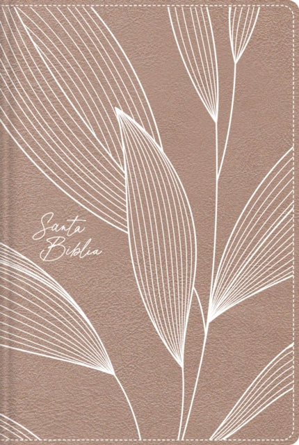 NBLA, Santa Biblia, Edicion versificada, Tamano bolsillo, Leathersoft, Con cierre, Oro Rosa, Palabras de Jesus en rojo, Comfort Print - 9780829774368