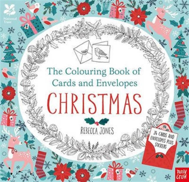National Trust: The Colouring Book of Cards and Envelopes - Christmas - 9780857637260