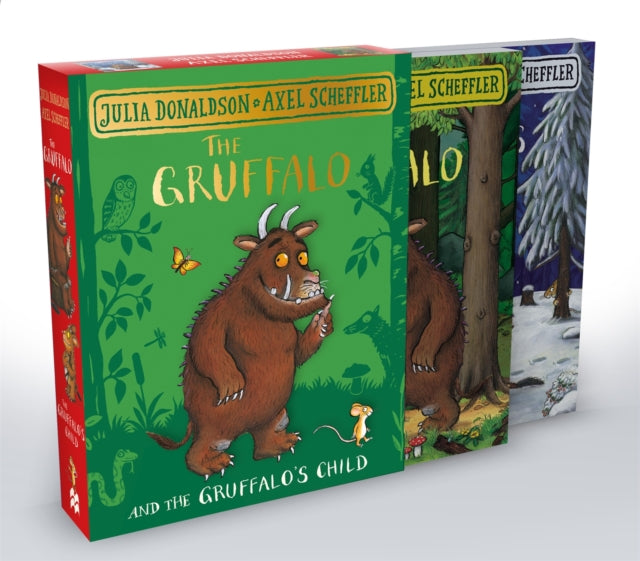 The Gruffalo and the Gruffalo's Child Board Book Gift Slipcase - 9781035050802