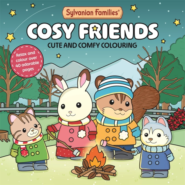 Sylvanian Families Cosy Friends Colouring Book - 9781035080366
