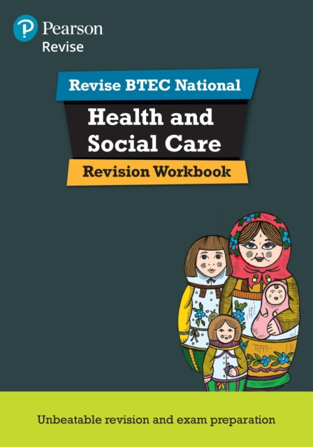 Pearson REVISE BTEC National Health and Social Care Revision Workbook - 9781292230580