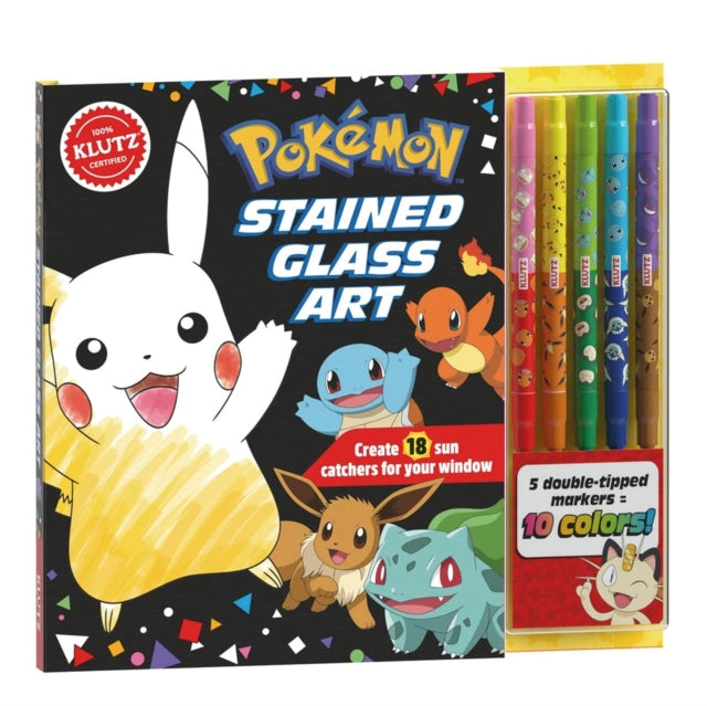 Pokemon Stained Glass - 9781338895995