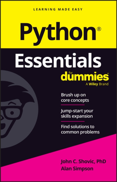 Python Essentials For Dummies - 9781394263479