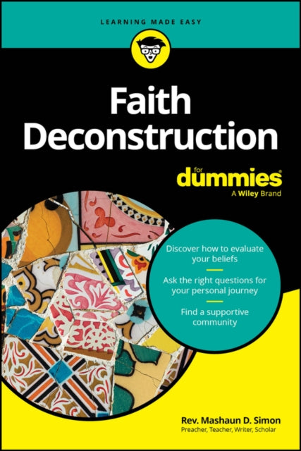 Faith Deconstruction For Dummies - 9781394331383