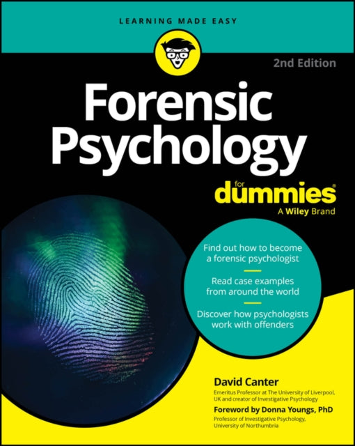 Forensic Psychology For Dummies - 9781394354740