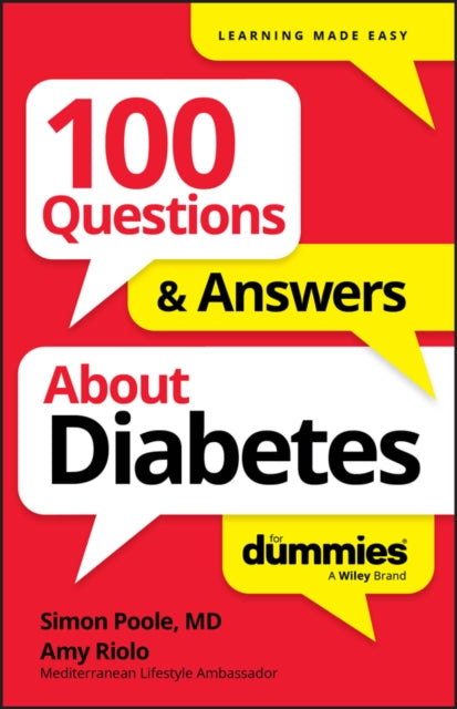 100 Questions & Answers About Diabetes For Dummies - 9781394368884