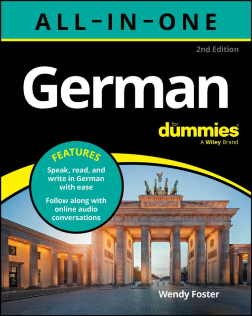 German All-In-One For Dummies (with audio online!) - 9781394393084