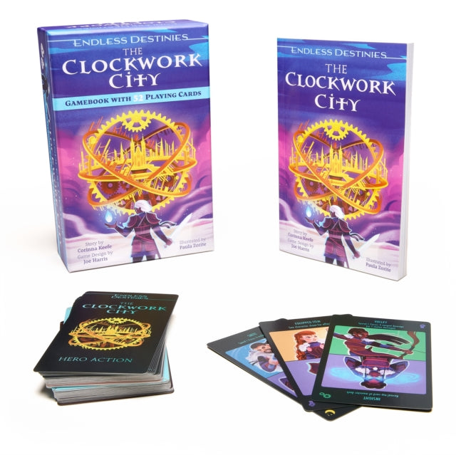 Endless Destinies: The Clockwork City : Interactive Book and Card Game - 9781398823297