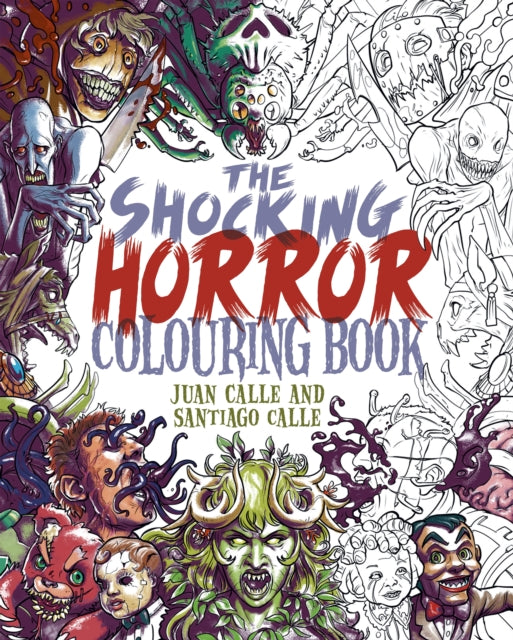 The Shocking Horror Colouring Book - 9781398829459