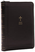 KJV Holy Bible: Compact with 43,000 Cross References, Black Leathersoft with zipper, Red Letter, Comfort Print: King James Version - 9781400333486