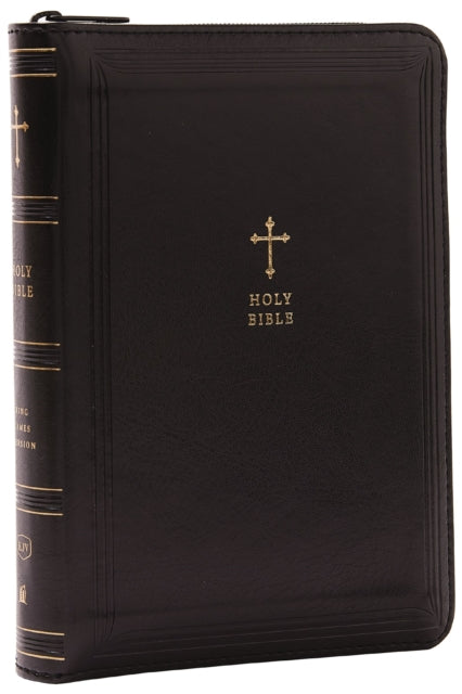 KJV Holy Bible: Compact with 43,000 Cross References, Black Leathersoft with zipper, Red Letter, Comfort Print: King James Version - 9781400333486