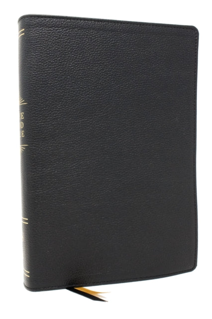 Peace of God Bible: Discover and Experience God's Shalom Throughout the Bible (NKJV Black Genuine Leather, Red Letter, Comfort Print) - 9781400335077