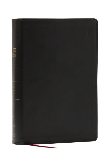 NET Bible, Full Notes Edition (NET Black Leathersoft, Comfort Print, Thumb Indexed) : Holy Bible - 9781400337248