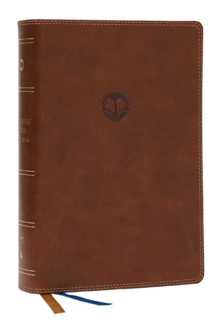 Enduring Word Study Bible: Pastoral Commentary from Every Chapter of the Bible (NKJV, Brown Leathersoft, Red Letter, Comfort Print, Thumb Indexed) - 9781400338030