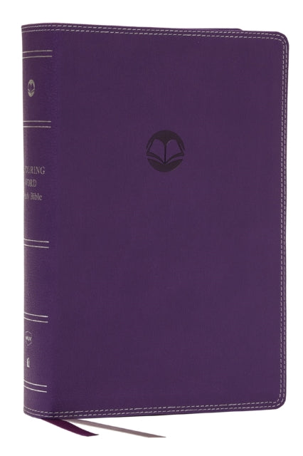 Enduring Word Study Bible: Pastoral Commentary from Every Chapter of the Bible (NKJV, Purple Leathersoft, Red Letter, Comfort Print) - 9781400338047