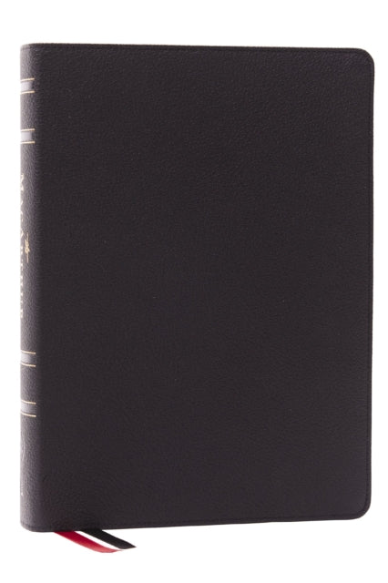 LSB MacArthur Study Bible 2nd Edition: Unleashing God's Truth One Verse at a Time (Black Genuine Leather, Comfort Print, Thumb Indexed) - 9781400339761