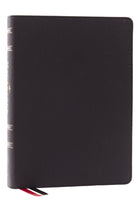 LSB MacArthur Study Bible 2nd Edition: Unleashing God's Truth One Verse at a Time (Black Genuine Leather, Comfort Print, Thumb Indexed) - 9781400339761