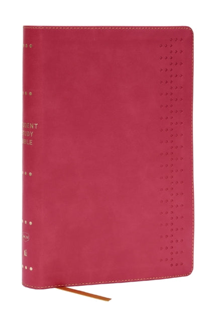 Student Study Bible: A Guide to Knowing and Living God’s Word (NKJV, Pink Leathersoft, Red Letter, Comfort Print) - 9781400340248
