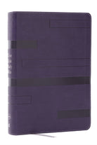 Color Code Study Bible, Revealing God's Truth Color by Color (NKJV, Purple Leathersoft, Red Letter, Thumb Indexed) - 9781400341429