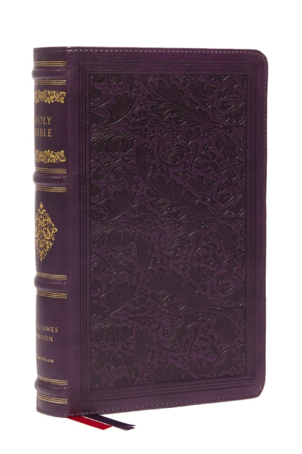 KJV Large Print Reference Bible, Purple Leathersoft, Red Letter, Comfort Print (Sovereign Collection) : Holy Bible, King James Version - 9781400344239