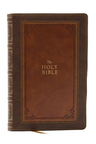 1611 KJV with Apocrypha, Brown Leathersoft : Holy Bible - 9781400349425