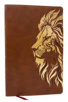 NKJV, Personal Size New Testament, Tan Leathersoft, Red Letter, Comfort Print - 9781400350117