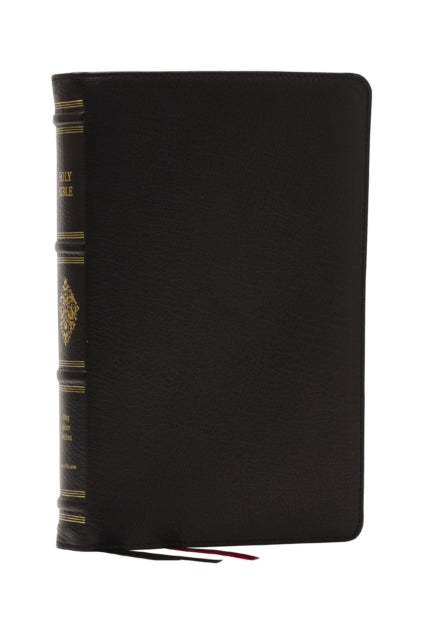KJV, Personal Size Reference Bible, Sovereign Collection, Black Premium Goatskin Leather, Premier Collection, Comfort Print - 9781400350865