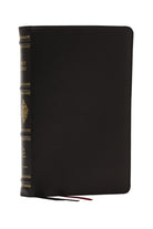 KJV, Personal Size Reference Bible, Sovereign Collection, Black Premium Goatskin Leather, Premier Collection, Comfort Print - 9781400350865