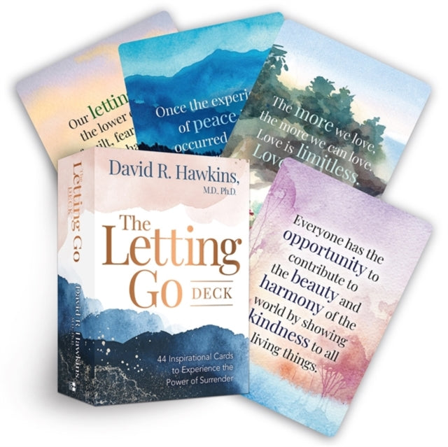 The Letting Go Deck : 44 Inspirational Cards to Experience the Power of Surrender - 9781401971731
