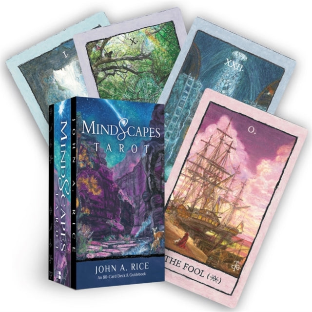 Mindscapes Tarot : An 80-Card Deck & Guidebook - 9781401976989