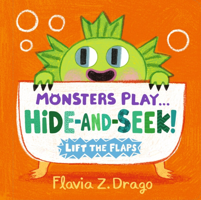 Monsters Play... Hide-and-Seek! : A lift-the-flap Halloween board book from the World of Gustavo, perfect for babies and toddlers