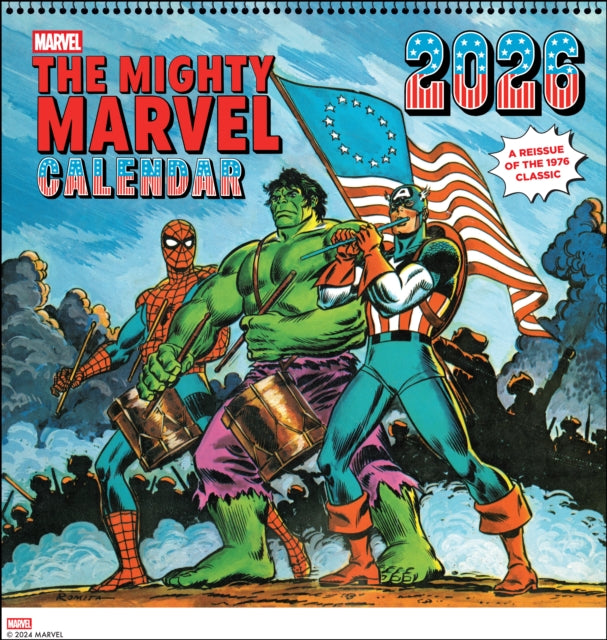 Mighty Marvel 2026 Wall Calendar: A Reissue of the 1976 Classic - 9781419782978