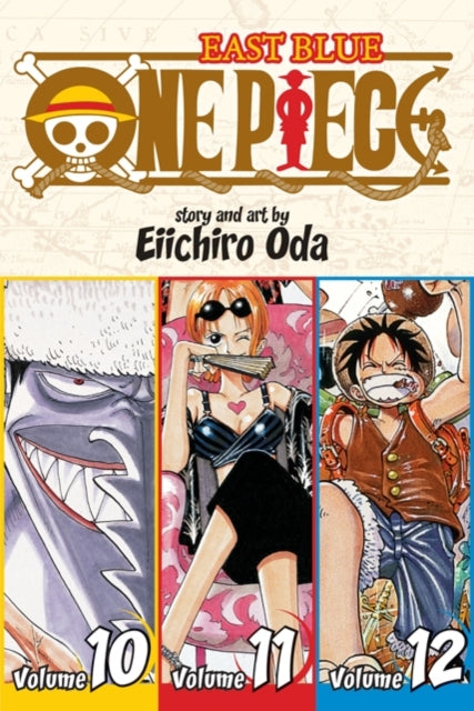 One Piece (Omnibus Edition), Vol. 4 : Includes vols. 10, 11 & 12 Volume 4 - 9781421536286