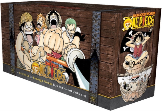 One Piece Box Set 1: East Blue and Baroque Works : Volumes 1-23 with Premium Volume 1 - 9781421560748