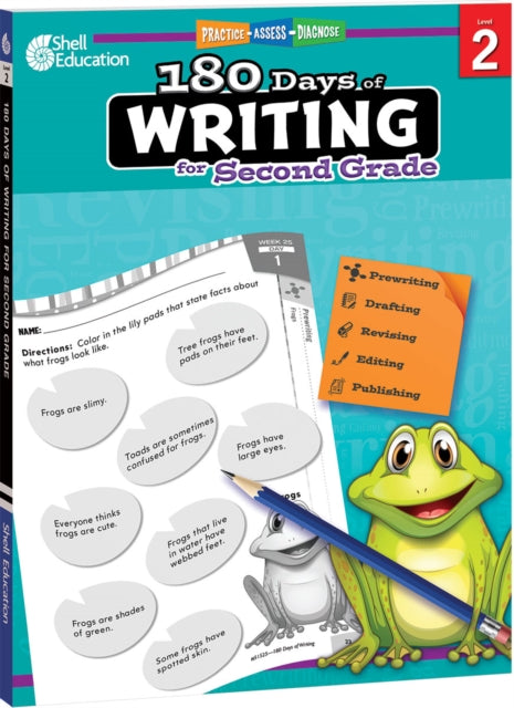 180 Days™: Writing for Second Grade : Practice, Assess, Diagnose - 9781425815257