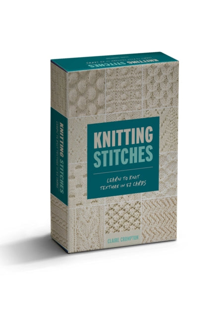 Knitting Stitches Card Deck : Learn to Knit Texture in 52 Cards - 9781446314302