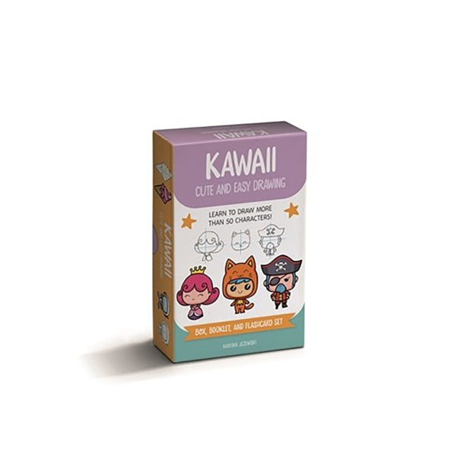 Kawaii Cute and Easy Drawing Deck : Learn to Draw More Than 50 Characters! - 9781446314746