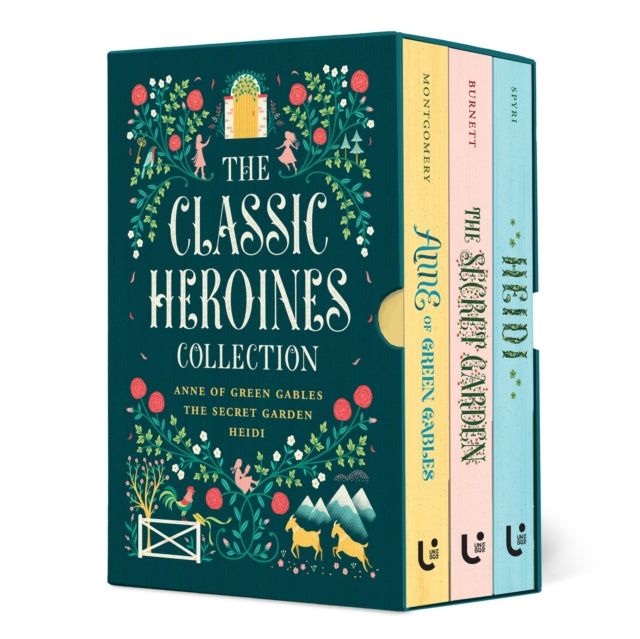The Classic Heroines Collection Boxed Set : Anne of Green Gables, Heidi, The Secret Garden - 9781454958758