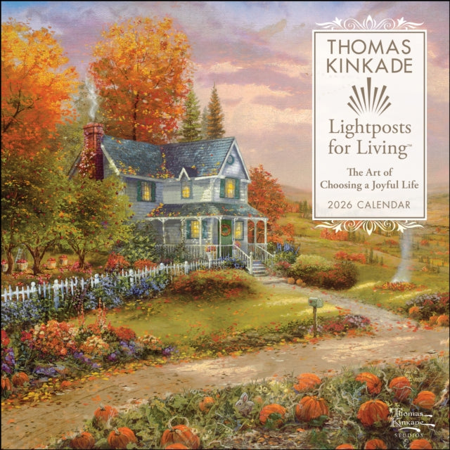 Thomas Kinkade Lightposts for Living 2026 Wall Calendar - 9781524896829