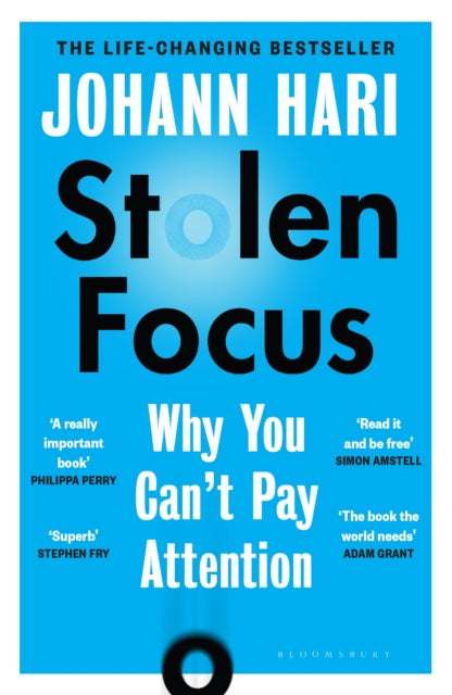 Stolen Focus : Why You Can't Pay Attention - 9781526620217