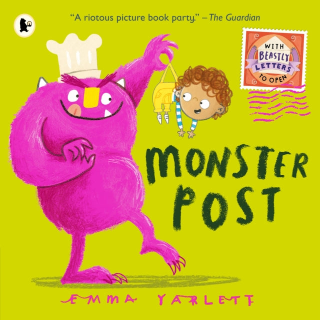 Monster Post : A hilarious interactive novelty lift-the-flap story gift book with letters to open, clever surprises and monster fun for kids age 3,4,5 –  perfect for Halloween - 9781529512083