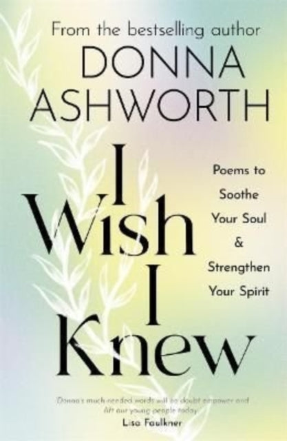 I Wish I Knew : The uplifting Sunday Times bestseller - 9781785303791