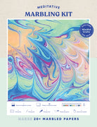 Mindful Crafts: Meditative Marbling Kit - 9781797224442