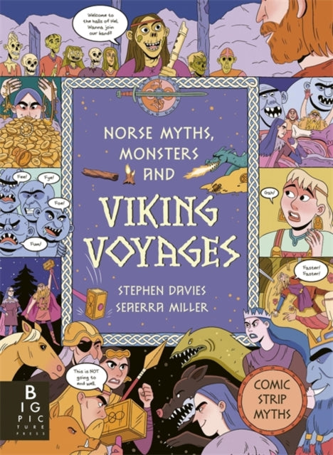 Comic Strip Myths: Norse Myths, Monsters and Viking Voyages - 9781800786745