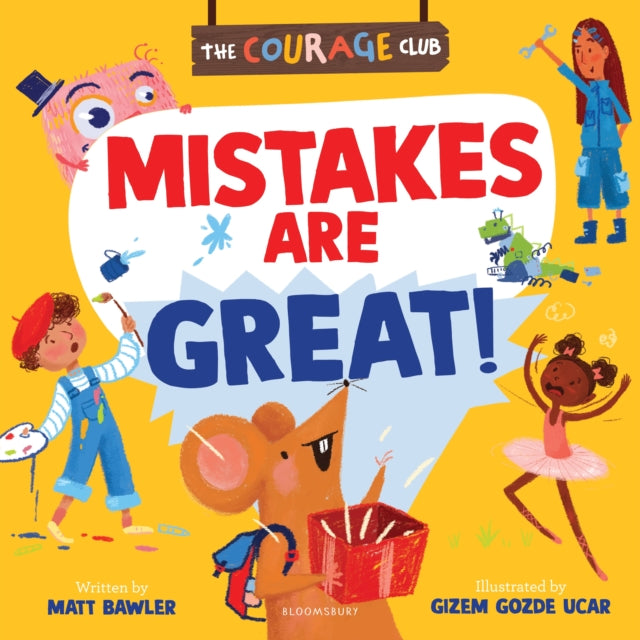 Mistakes are Great! : A growth mindset picture book for children - 9781801998079