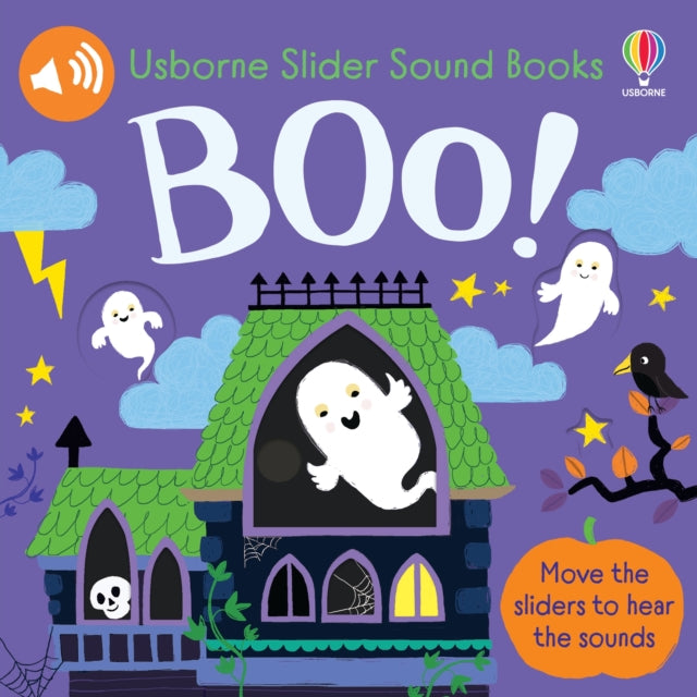 Slider Sound Books: Boo! - 9781805076704