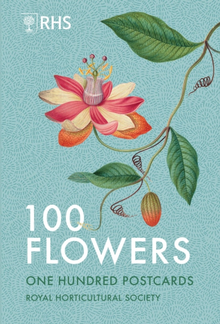 100 Flowers : One Hundred Postcards from the Royal Horticultural Society - 9781805701156